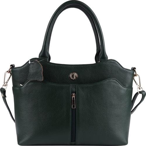 CP CLIVE PATTEN Women Green Shoulder Bag ()
