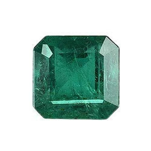 Retrend Design 7 Ratti Non-Precious Metal Emerald Gemstone