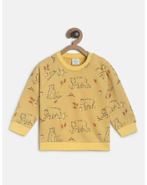 MINI KLUB Baby Boys YellowSweat Shirt