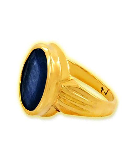 mahadevam Saturn's gem sapphire has great importance in astrology. It is said that sapphire stone has that power which makes a king a king and a king a king. This gemstone helps in increasing the auspicious effects of Shani Dev.