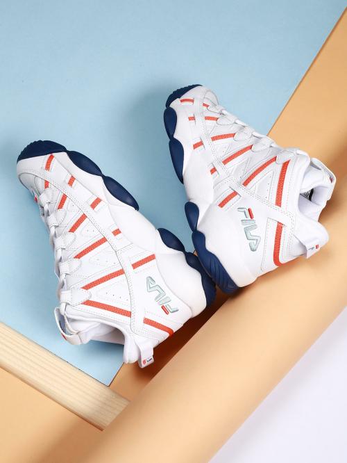 FILA Men CAGE MIXED MEDIA Black Sneakers