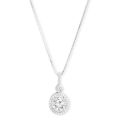 Giva Sterling Silver Drizzle Drop Pendant With Box Chain For Women