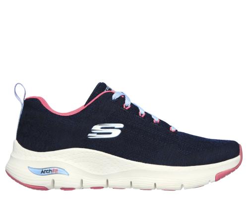 Skechers ARCH FIT-COMFY WAVE Navy ARCH FIT LACE UP, Women