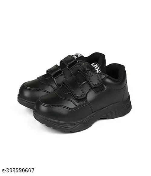 FOOTEEN SCHOOL SHOE FOR BOYS AND GIRLS-Size-12- 13 Years-Black