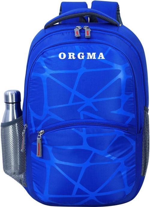 Plexy Royal Blue Polyester Laptop Backpack 30 L