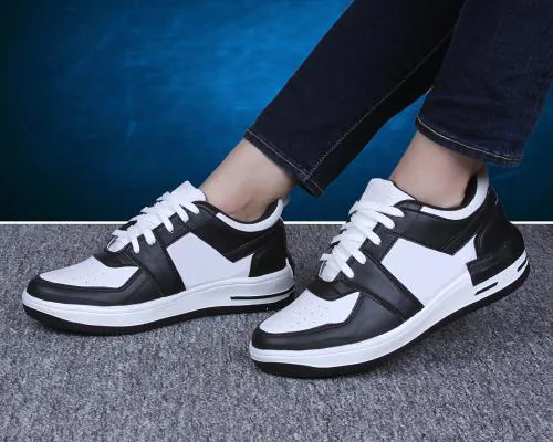 HIDA Half Jordan Trendy Sneakers For Men (Black)