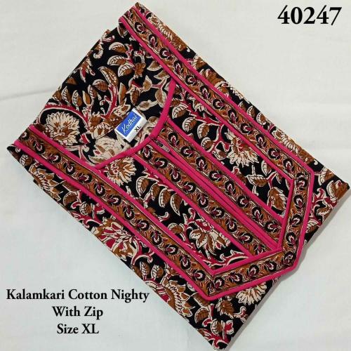 Kodhai Women Kalamkari Nighties