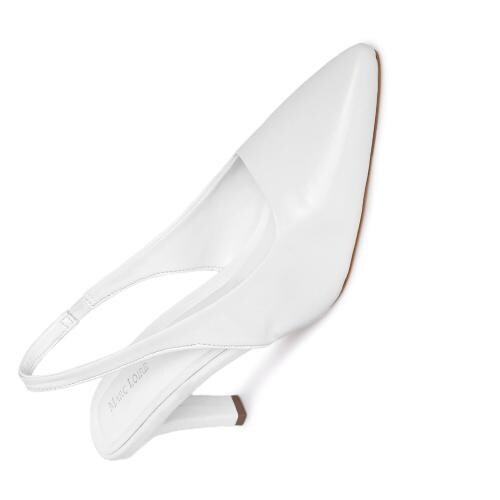 Marc Loire Women White Solid Heels