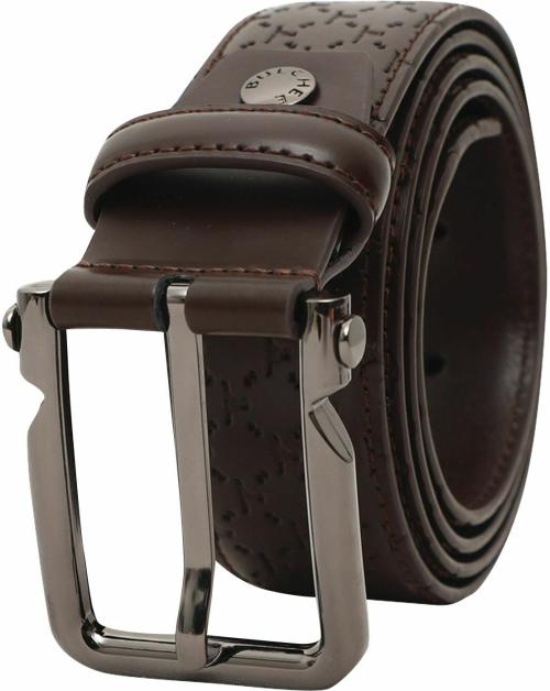 BULCHEE Men Casual Brown Genuine Leather Belt