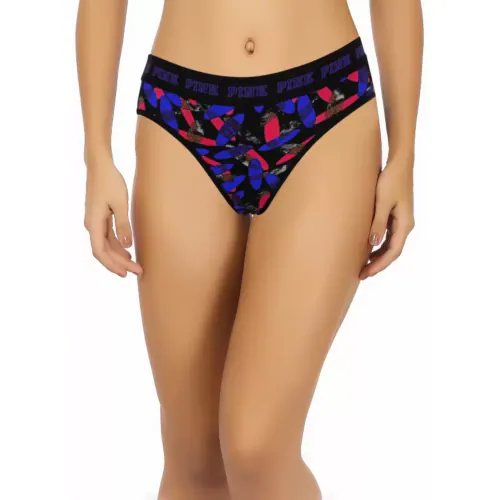 BOLLAR Pack of 3 Women Hipster Multicolor Panty Size-M