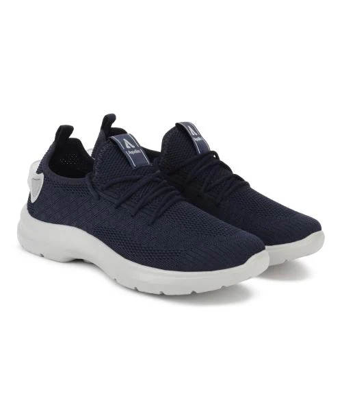 Aqualite Grey & Blue Casual Shoes For Mens