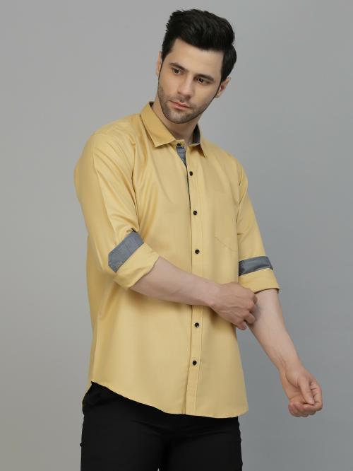 Lookmark Khaki shirts for mens JioMart