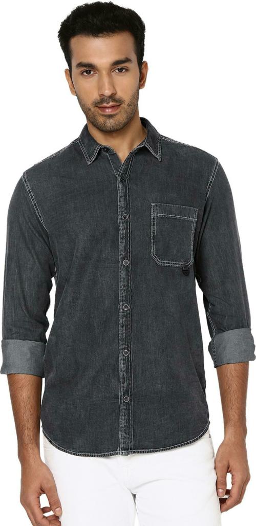 Mufti Grey Denim Shirt