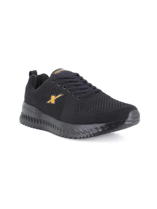 Sparx Black Walking Shoes Men SM-722