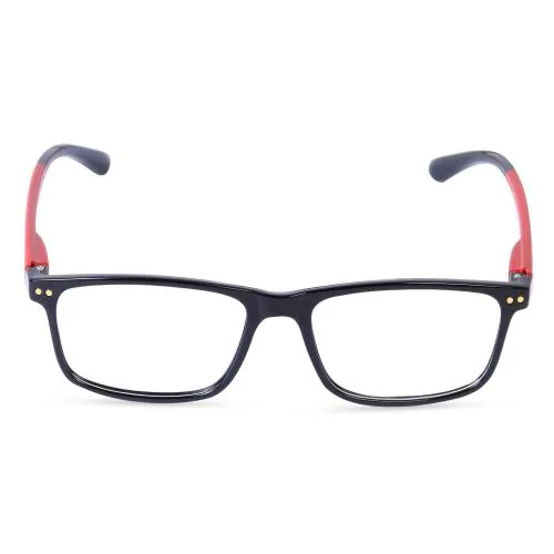 Freddy Red Stick Unisex Blue Cut Anti Reflection Glasses Full Frame Spectacles Glasses For Digital Screens.