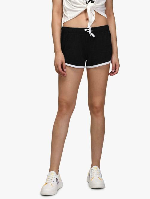 Kotty Women Black Single Shorts