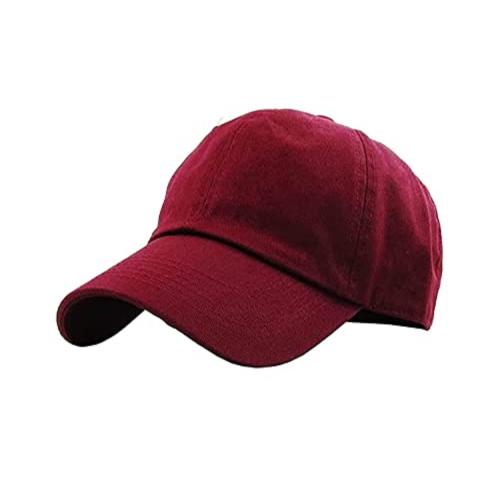 CREATURE Cap Adjustable Size Perfect for Running Workouts and Outdoor Activities (Maroon)(CAP-02-MAROON)