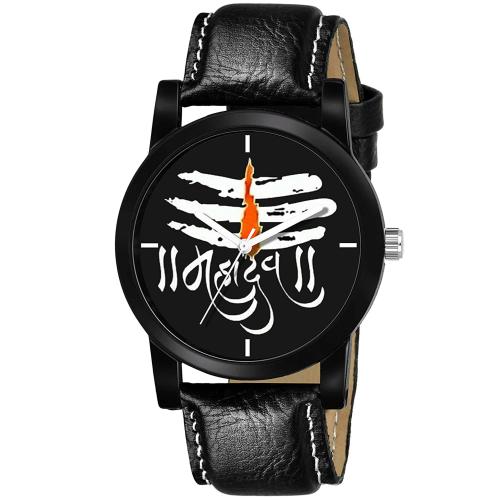 SWADESI STUFF Analogue Black Dail Watch For Men and Boys- (SDS 41)