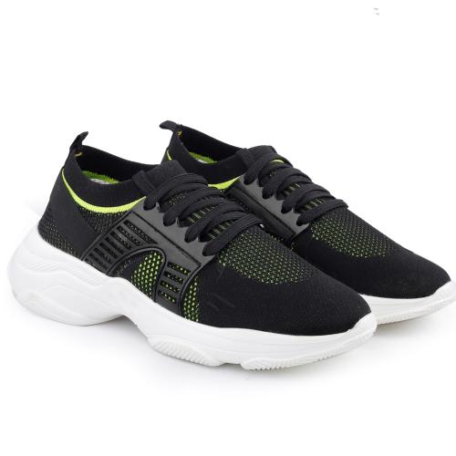 Bxxy Black Men's Latest Sports Lace-up Shoe