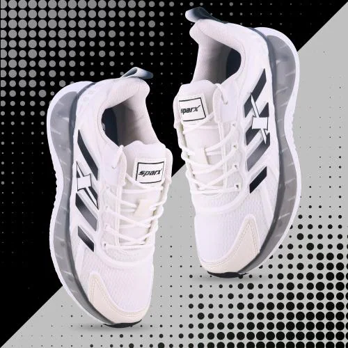 Sparx White Men Sports Shoes