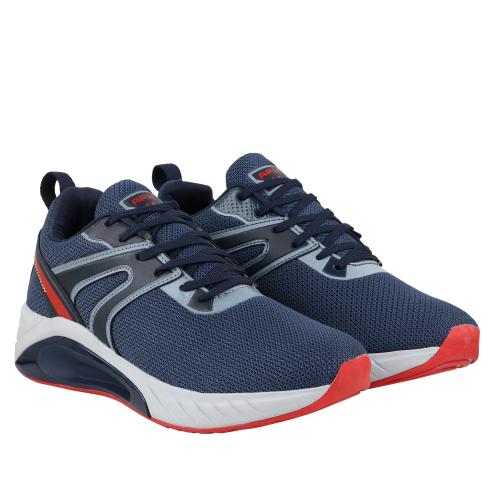 AIRFAX Men's Casual Running Walking Outdoor Shoes (ADLAR_MOONLIGHT&RED_6)