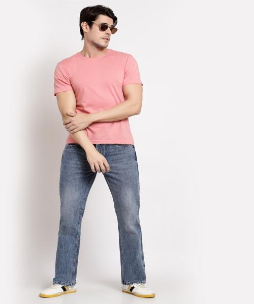 Buy Fever Non Stretchable Light Blue Boot cut Jeans For Men l Jeans For