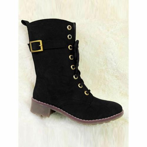 Buy Shoetopia Women & Girls Stylish Buckle Style Nubuck Casual Black
