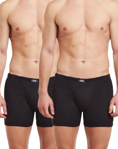BODYX Solid Color Men's Trunk by Bodycare Black,Black