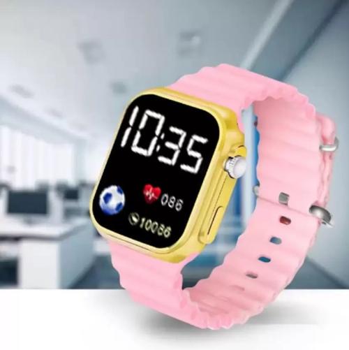 RTK New Stylish Luxury Look Pink Digital Watch For Women,Men