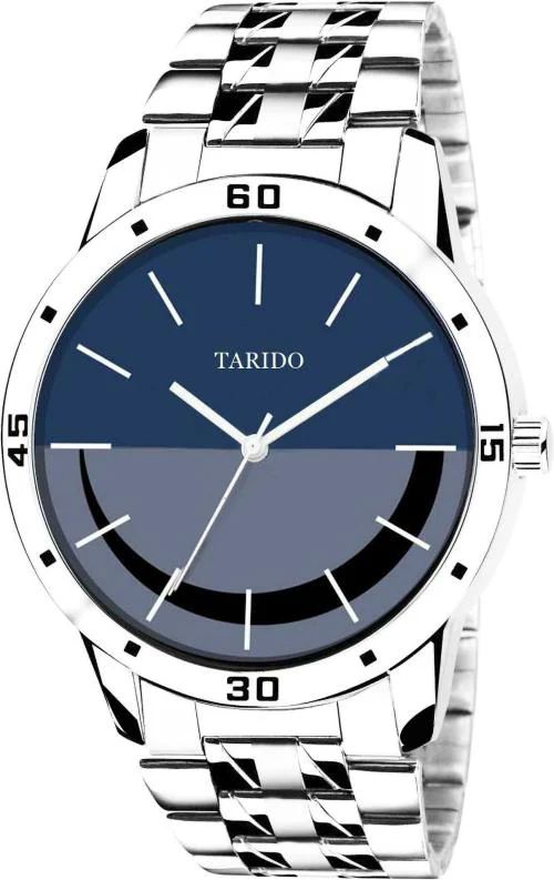 Tarido Analog Blue Dial Blue Strap Watch For Boys
