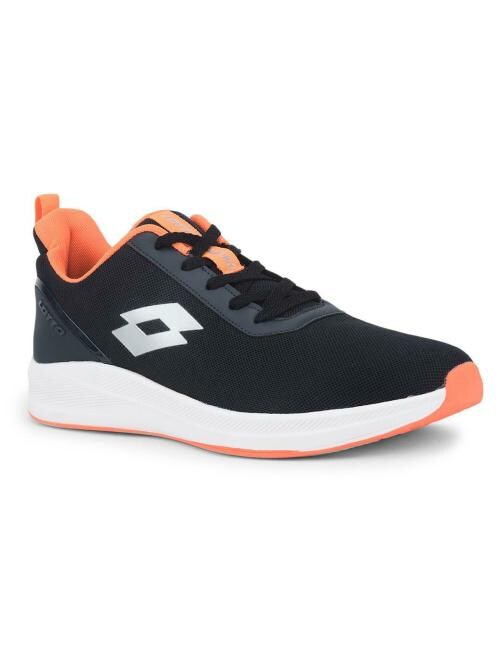 Lotto Men Lotto Enzo Black/Neon Running Shoes