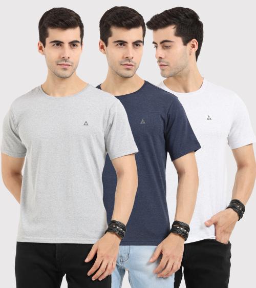 ARDEUR MENS COTTON COMBO PLAIN TSHIRTS