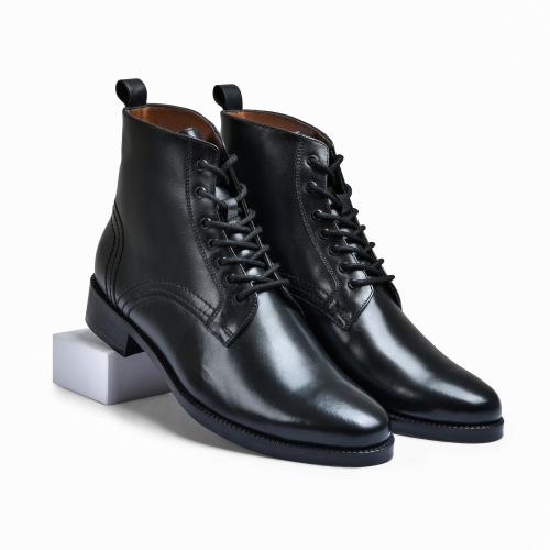 Wednesday lifestyle Dexter Formals Derby Casual Leather Handmade Shoes Luxury Collection Party Black Boot