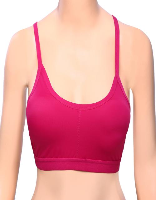 D Life Dream Life Women Lycra Padded Dark Pink Padded Bra