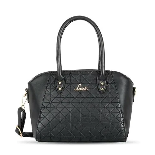 LAVIE SIRIUS PRO N SATCHEL Black Handbags
