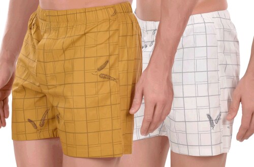 Raploch Men's Wear Cotton Printed Boxers/Shorts