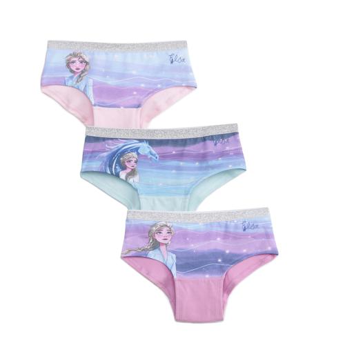 Charm N Cherish Girls Disney princess Hipster Briefs - Pack of 3