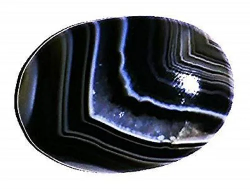 Dreamroar Sulemani Black Hakik 12.5 Ratti 11.25 Ct Agate Aqeeq Akik Pathar Stone