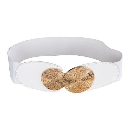 Buy REDHORNSCircle Design Women's Elastic Waist Belt For Dresses