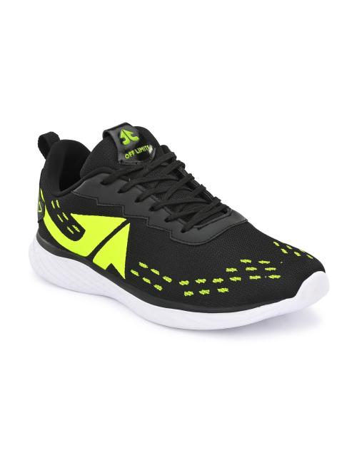 OFF LIMITS DELTA RUN II Black Running Shoes For Men