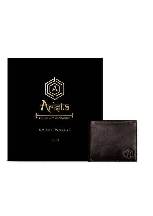 Arista Vault RFID Protected Wallet - Brown