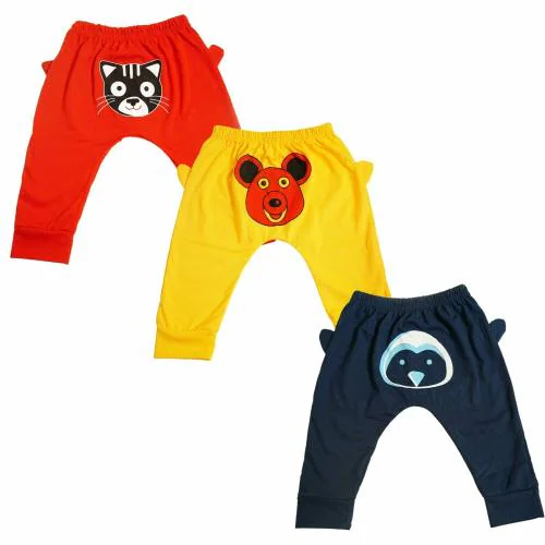 KuchiPie Baby Boy and Girl Cotton Pyjama Diaper Pants/Leggings/Pyjamas