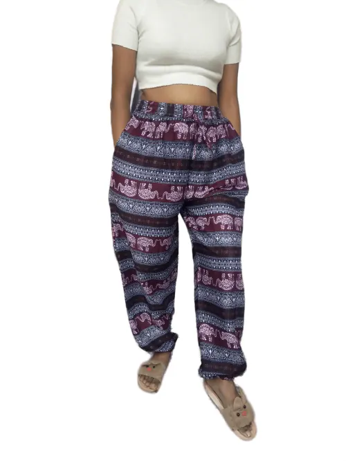 Buy MILLION STORE Women's Premium Casual Baggy Bohemian Yoga Harem