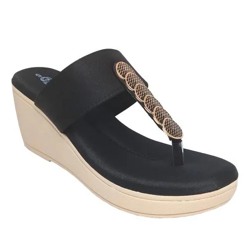 Racecourse Black Heels for Women