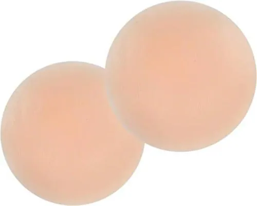 Dixz Beige Silicone Reusable Nipple Cover For Women