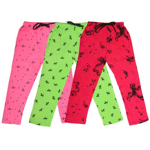 Diaz Track Pant For Boys | Boy's Regular Fit Track Pants (Pack of 3) Baby,Neon,Rani