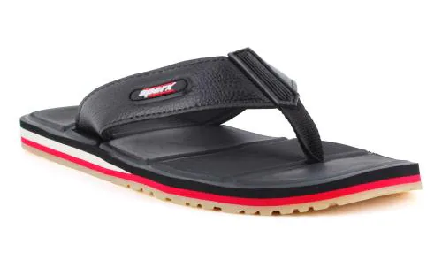 SPARX Black Slippers SFG-597 For Men