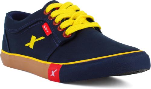 Sparx Men SM-175 Navy Blue Yellow Casual Shoes