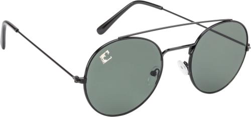 Clark N' Palmer UV Protection Full-Frame Green Oval Sunglasses For Boys