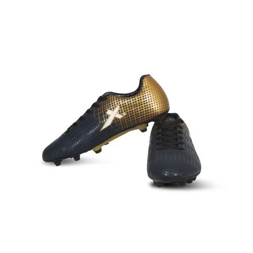 Vector X Ozone Football Shoes for Men (Navy,Gold)